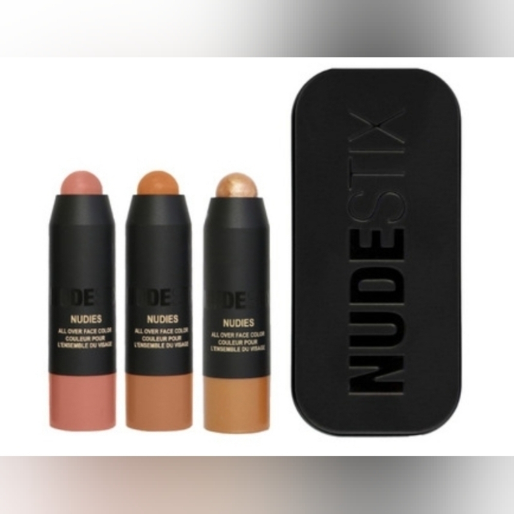 BNIB Nudestix Soft & Warm Nudes Mini 3 Piece Set